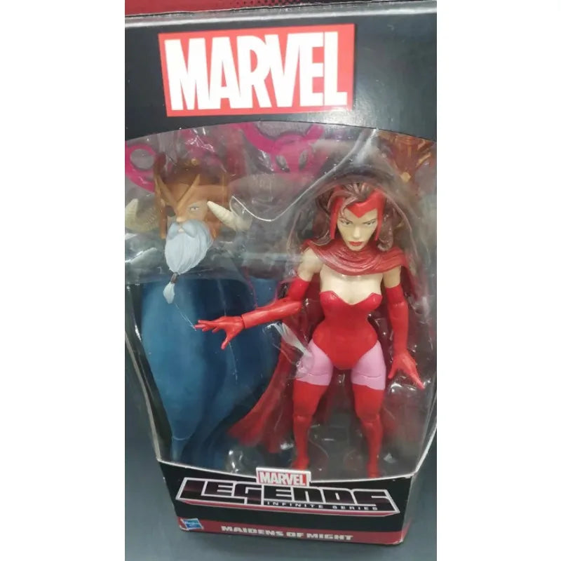 Original Hasbro Marvel Legends INFINITY Series MAIDENS OF MIGHT Anime Figure Toy Model Collection