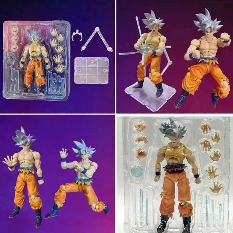 Anime Super Dragon Ball  Shf Saiyan Son Goku Celestial Movable Action Figure