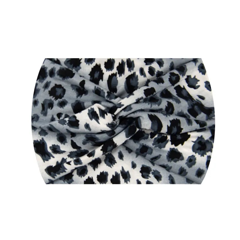 Widening 18CM stretch printed sports sweatband headband headscarf hairband hair tie hair accessories