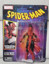 Original Hasbro Marvel Legends Series SPIDER-MAN ELEKTRA NATCHIOS DAREDEVIL Anime Figure Toy Collection Model