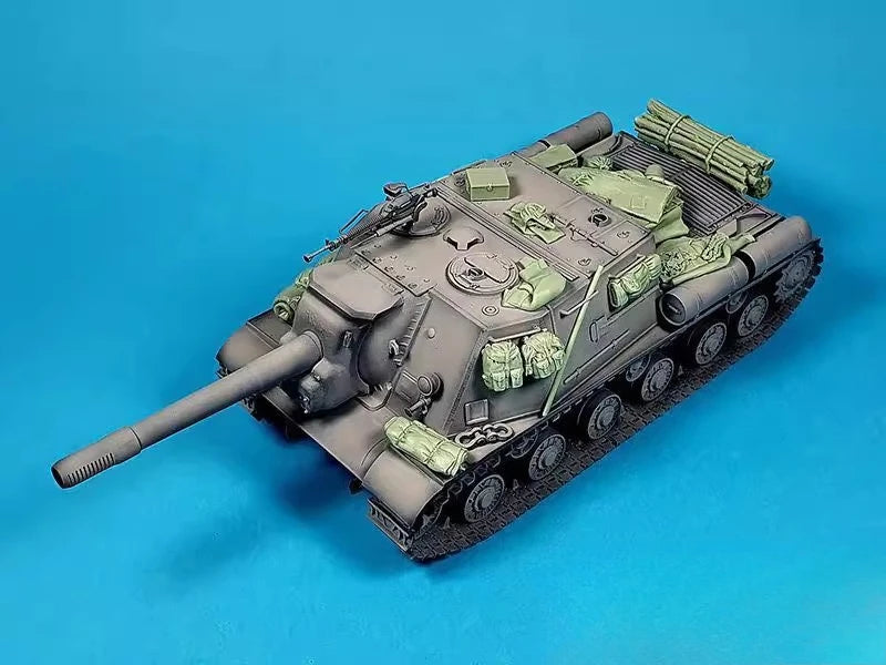 High Quality 1:35 Cast Resin Model Tank ISU-152 Accessory Pile Kit Unpainted