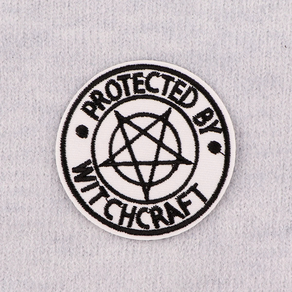 Witch Embroidery Patch Halloween Iron On Patches For Clothing Tarot Thermoadhesive Patches On Clothes DIY Sew Badges