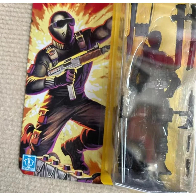 Original Hasbro G.I. Joe Classified Series Retro Collection Snake Eyes Anime Figure Toy Model Collection