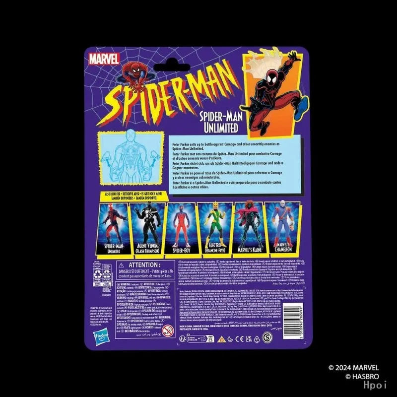 Original Hasbro Marvel Legends Series Spider Man Action Figure Model Toy Collection