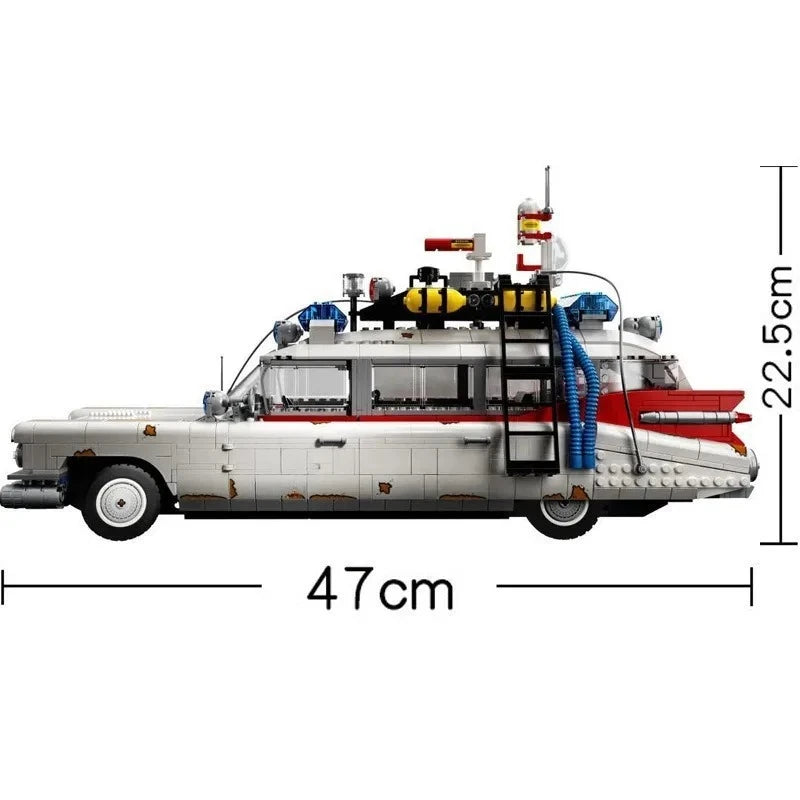 2352 Pieces ECTO-1 Creative Car Assembly Compatible with 10274 Building Blocks