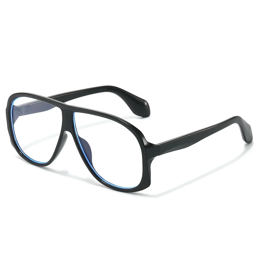 JNPCXI Retro Double Bridges Men Pilot Sunglasses Fashion Tea Rivets Decoration Shades UV400 Women Trending Sun Glasses