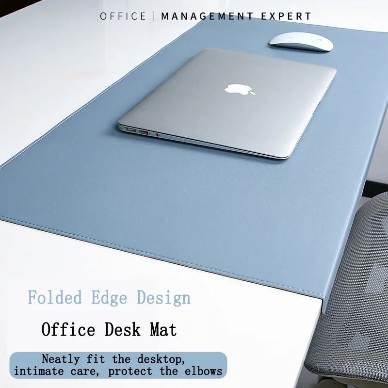 Folding Big Mouse Pad Elbow Guard Wrist Guard mousepad PU Office Desk Mat Laptop Computer Desk Pad Gaming Table Mat