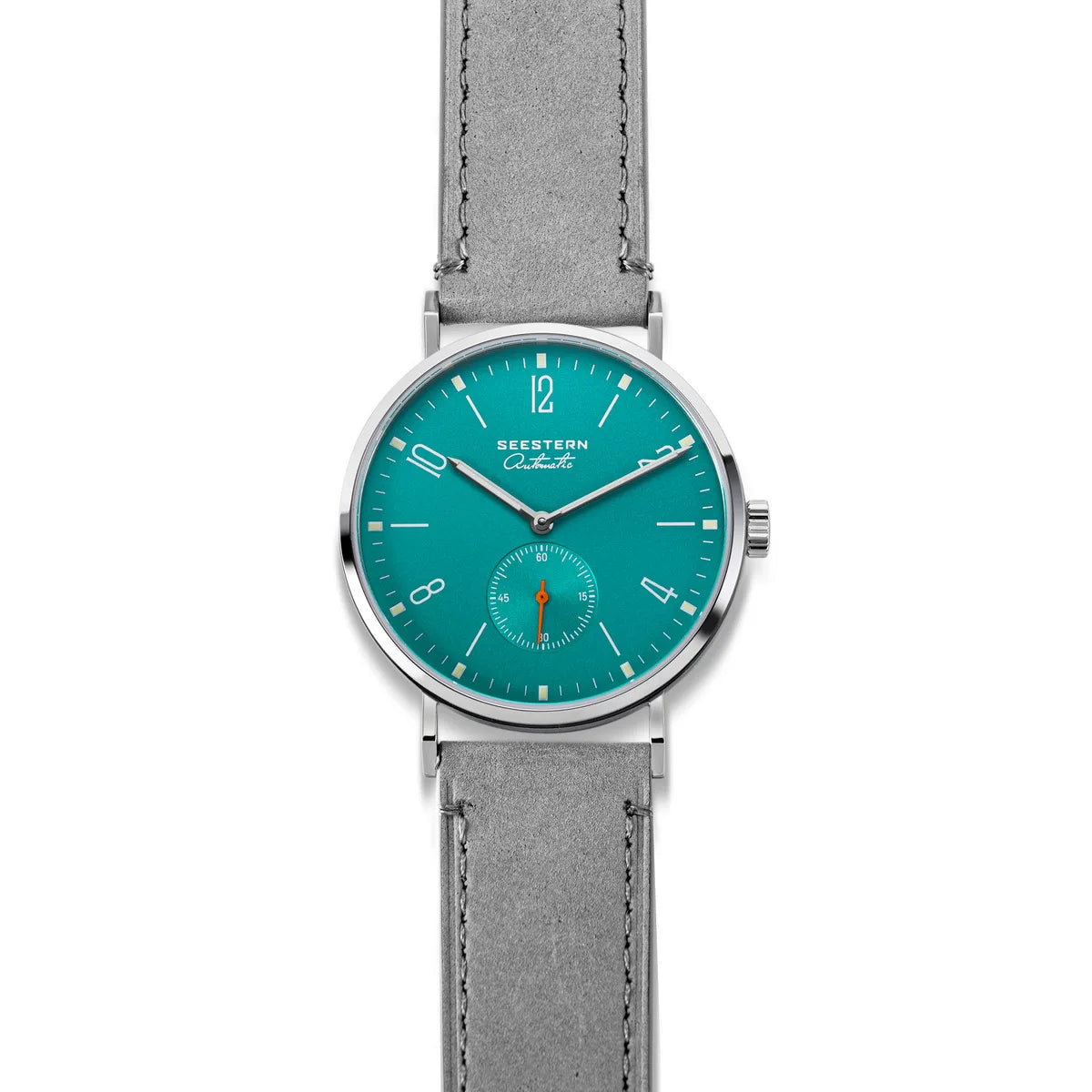 SEESTERN Men's Watch Auto Business Wristwatches ST1701 Movement UltraThin Strap