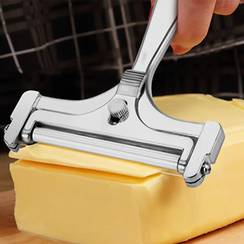 Adjustable Cheese Slicer Easily Cut Perfectly Thin Or Thick Slices, For Restaurant Use