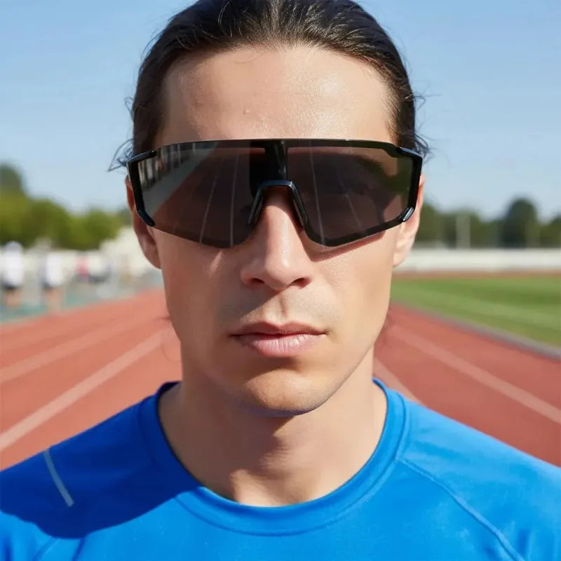 Men Cycling Glasses UV Protection Anti-fog Outdoor Sports Bike Shades Riding Running Eyewear Goggles