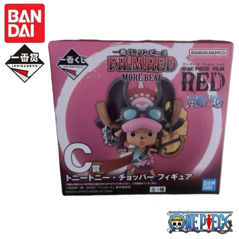 Special OfferIn Stock 100% Original Bandai Ichiban Kuji One Piece Film Red More Beat Zoro Chopper Nico Robin Franky Brook Missio