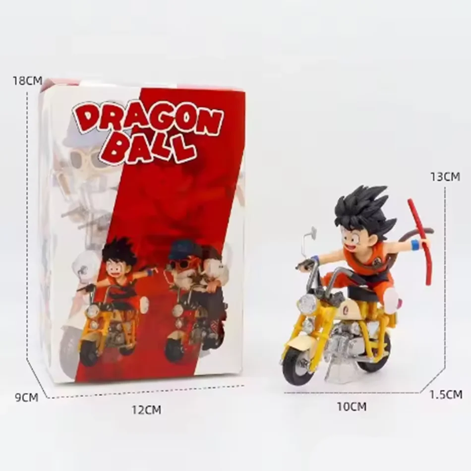 Dragon Ball Biker Series Anime Figures Shenron Goku Vegeta Trunks PVC Model