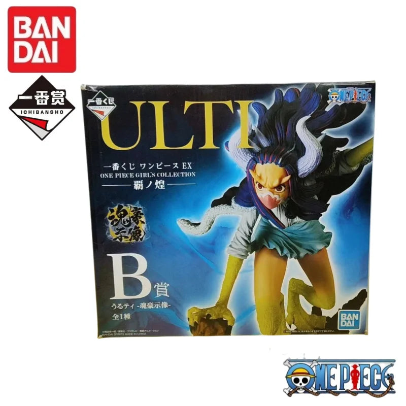 Special OfferIn Stock 100% Original Bandai Ichiban Kuji Ex One Piece Girl's Collection Ha No Kirameki Yamato Ulti Black Maria An
