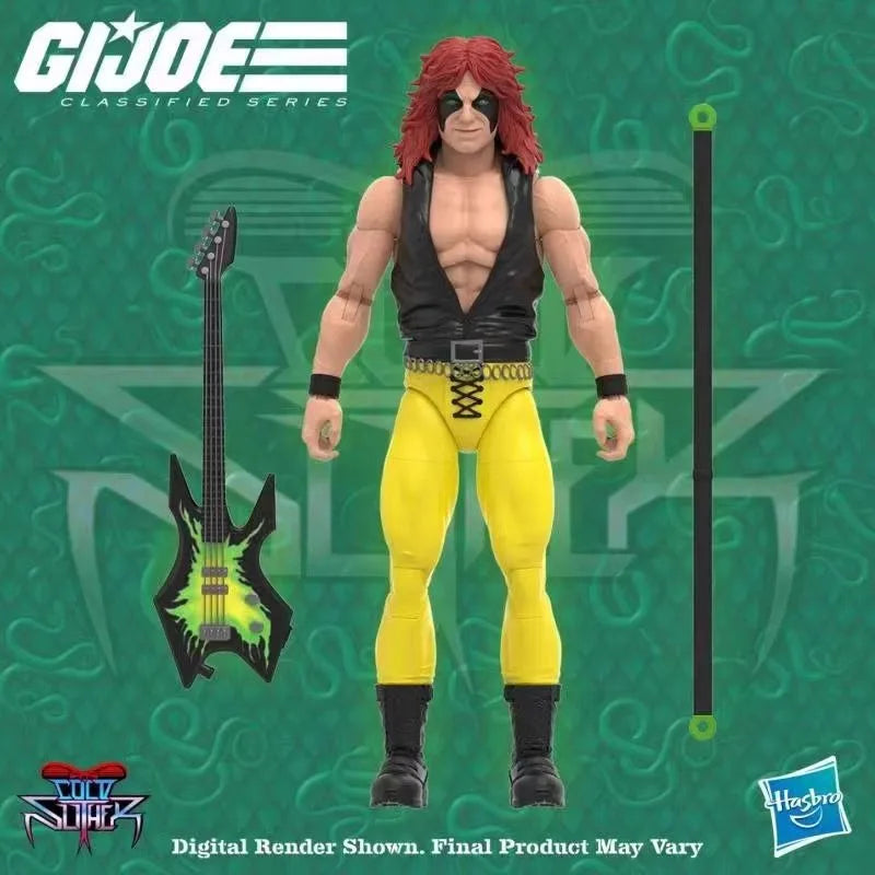 Original Hasbro G.I. Joe Classified Series THE SPRINGFIELD THE ATER COLD SLITHER Anime Figures Toys Models Collection