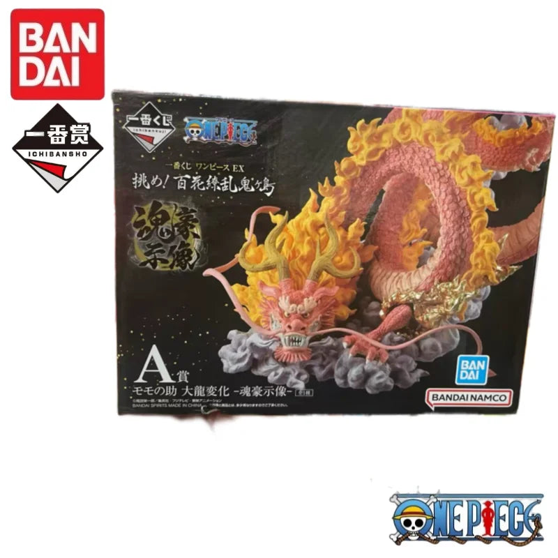 Special OfferIn Stock Original Bandai One Piece Ichiban Kuji Ex Flowers Abundantly Dragon Kozuki Bestial Yamato Anime Figures To