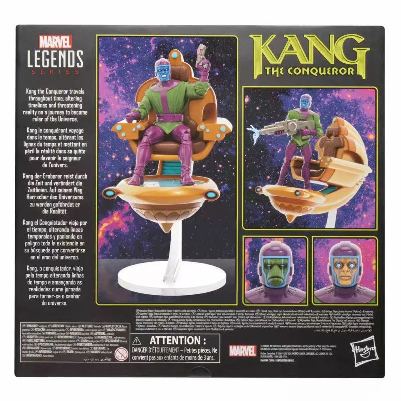 Original Hasbro Marvel Legends Series Kang The Conqueror Action Figure Model Toy Collection