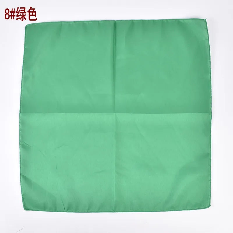 New Fashion Retro Polyester Solid Color Hip Hop Street Dance Headband Multifunctional Cycling Mask 53 Small Square Scarf