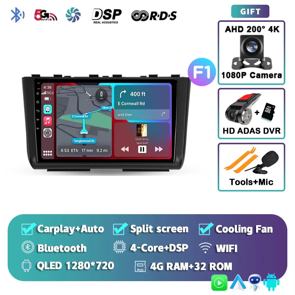 For Hyundai Creta 2 IX25 2021 2K 12+256 QLED Android 15 CarPlay Car Radio Multimedia Video Player GPS stereo Head Unit 4G WIFI