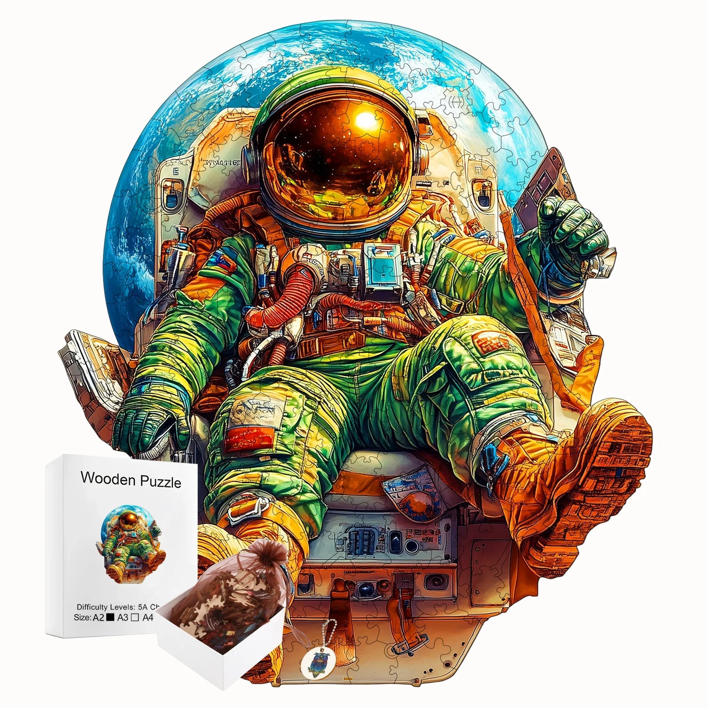 Interesting Unique Wooden Jigsaw Puzzle Magical Style Wooden Decor Christmas and Halloween Gift Toy For Teen And Kid