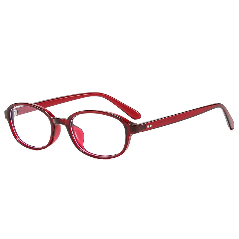JNPCXI New Ins Popular Fashion Oval Sunglasses Women Leopard Blue Vintage Rivets UV400 Men Punk Clear Lens Frame
