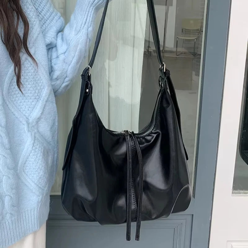 2026 New Retro Underarm Bag Fashion Leisure Large Capacity Shoulder Bag Women's Daily Commuter Handbags Women's Crossbody Bag