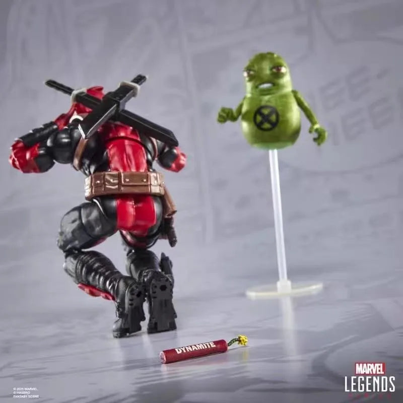 Original Hasbro MARVEL Legends Series Maximum DEADPOOL Anime Figure Toys Ornaments Collection