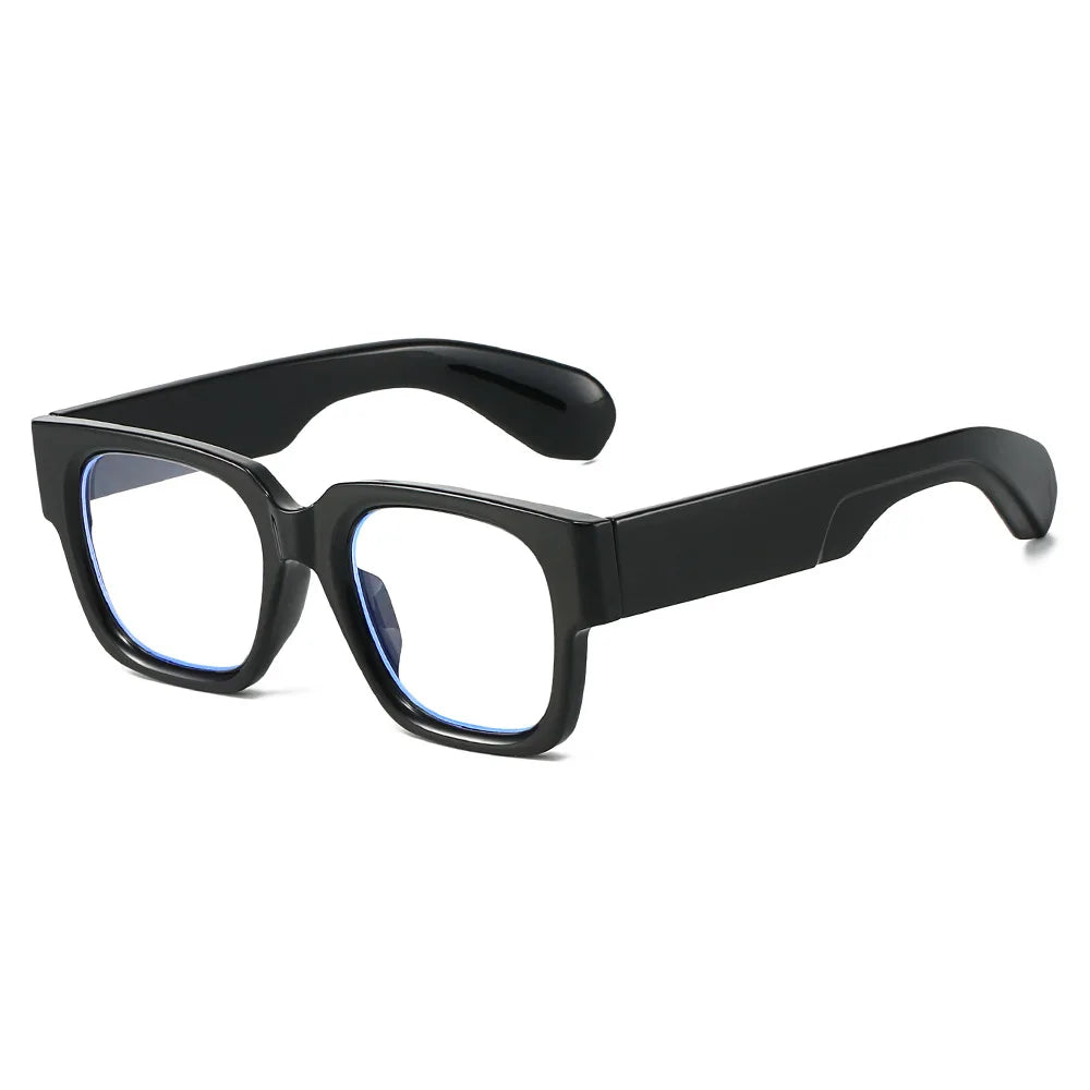 JNPCXI New Fashion Square Women Glasses Frame Clear Anti-Blu-Ray Eyewear Retro Men Optical Frame Computer Goggles