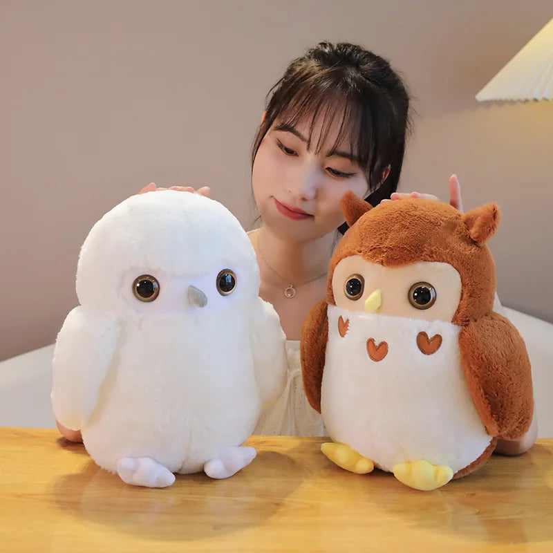 Cartoon Simulation Owl Doll Cute White Snowy Owl Doll Plush Toy Boys And Girls Children Gift Factory Price