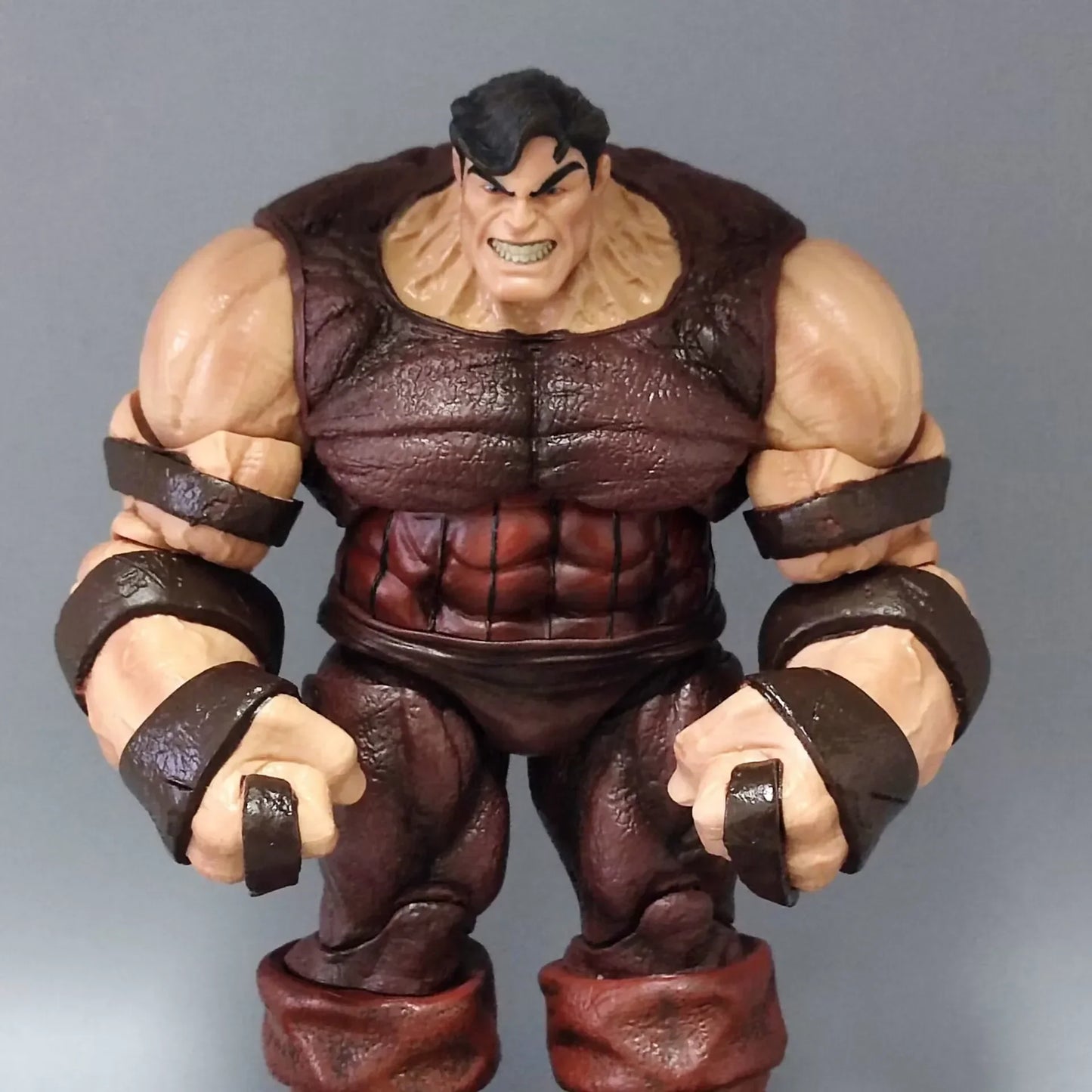 Marvel Diamond Select DST X-Men Juggernaut Customs Umasked Head Figure