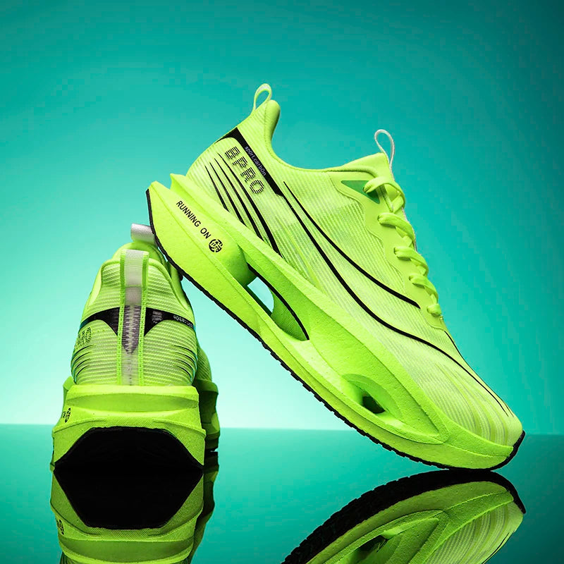 Running Shoes Men Carbon Board Speciality Marathon Sports Breathable Lightweight Women's Comfortable Athletic Sneakers