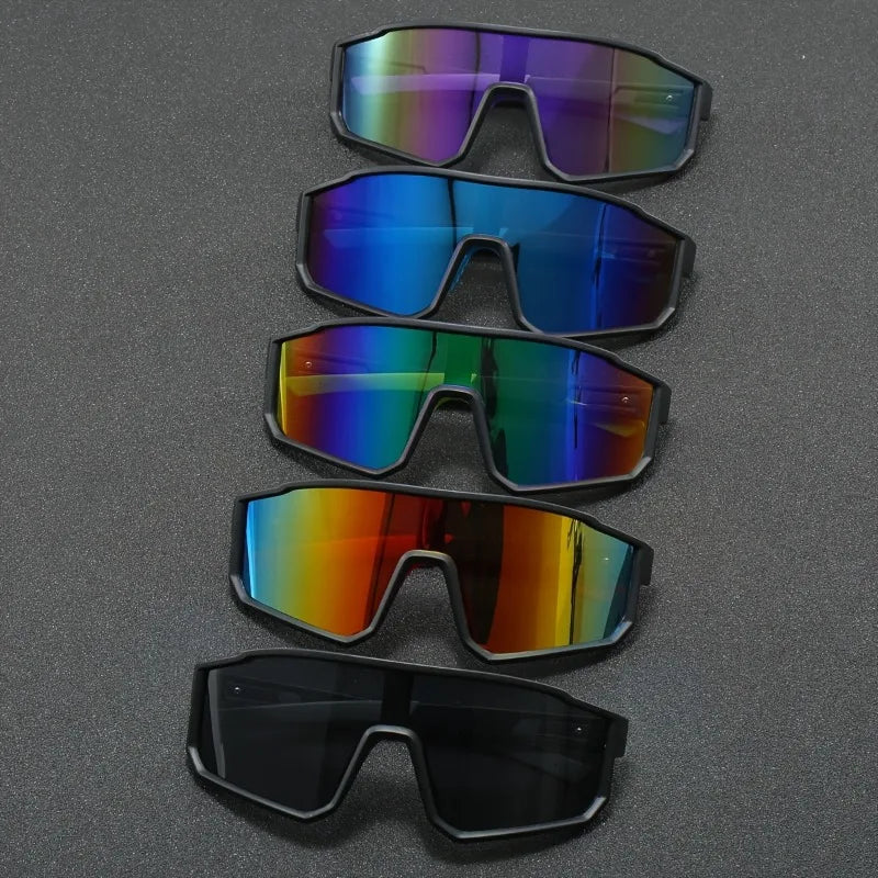 5PCS Cycling Sunglasses Women’s Men's Sports Glasses UV400 Riding Eyewear Mountain Bike Road Bicycle Mtb Outdoor Bicycle Goggle