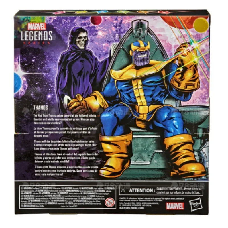 Original Hasbro Marvel Legends Series The Infinity Gauntlet THANOS Anime Figure Collection Toy Model
