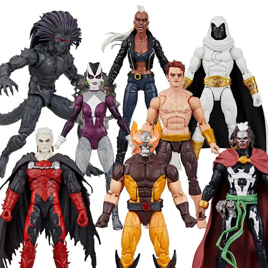 Marvel Legends Strange Tales Blackheart  Bloodstorm Daimon Hellstorm Voodoo Wolverine MoonKnight Lilith Dracula 6" Action Figure