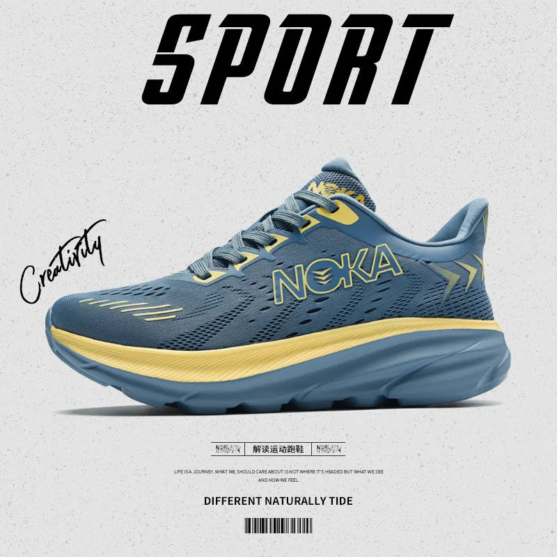 High Quality Marathon Sneakers Athletic Men Casual Shoes Comfortable Tennis Shoes Wear-resistant Sports Running Shoes