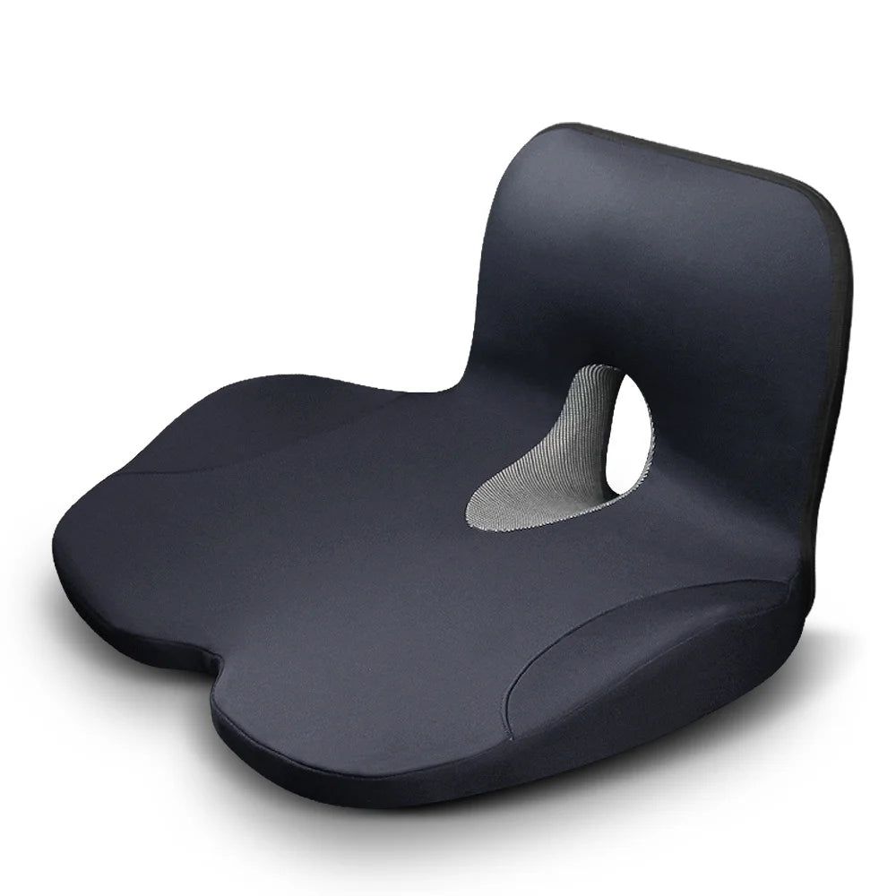 L-Shaped Cushion Memory Foam Office Chair Seat Cushion AntiSlip Increase Support