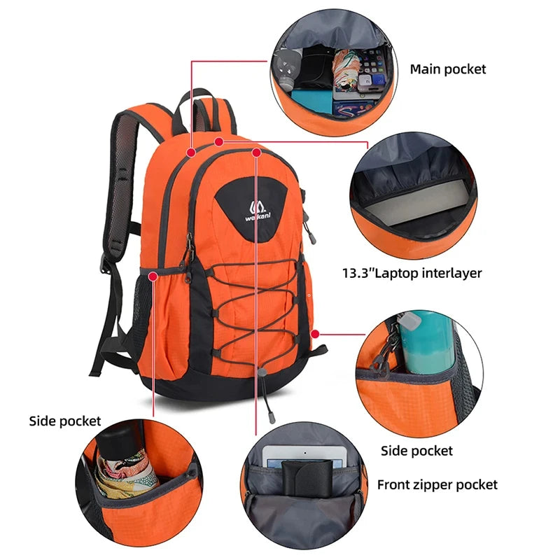 20L Ultralight Camping Backpack Men Women Outdoor Sports Mountain Climbing Bags