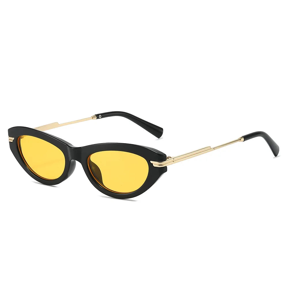JNPCXI New Fashion Cat Eye Sunglasses For Women Men Luxury Designer Sun Glasses Shades UV400 Eyewear
