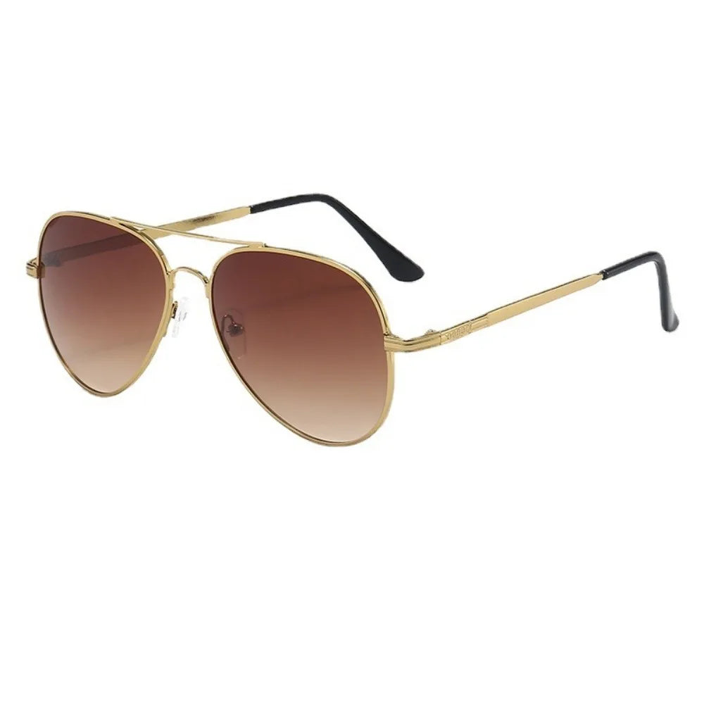 2PCS Driving Sun Glasses for Men Women Classic Aviator Sunglasses UV Lens Retro Sunglasses