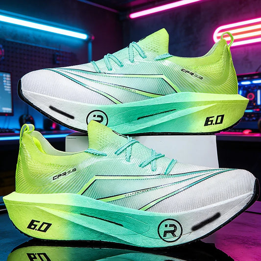 Running Shoes  Men MarathonCarbon Board Breathable Lightweight Women Comfortable Athletic Casual Sneakers Outdoor Sports New