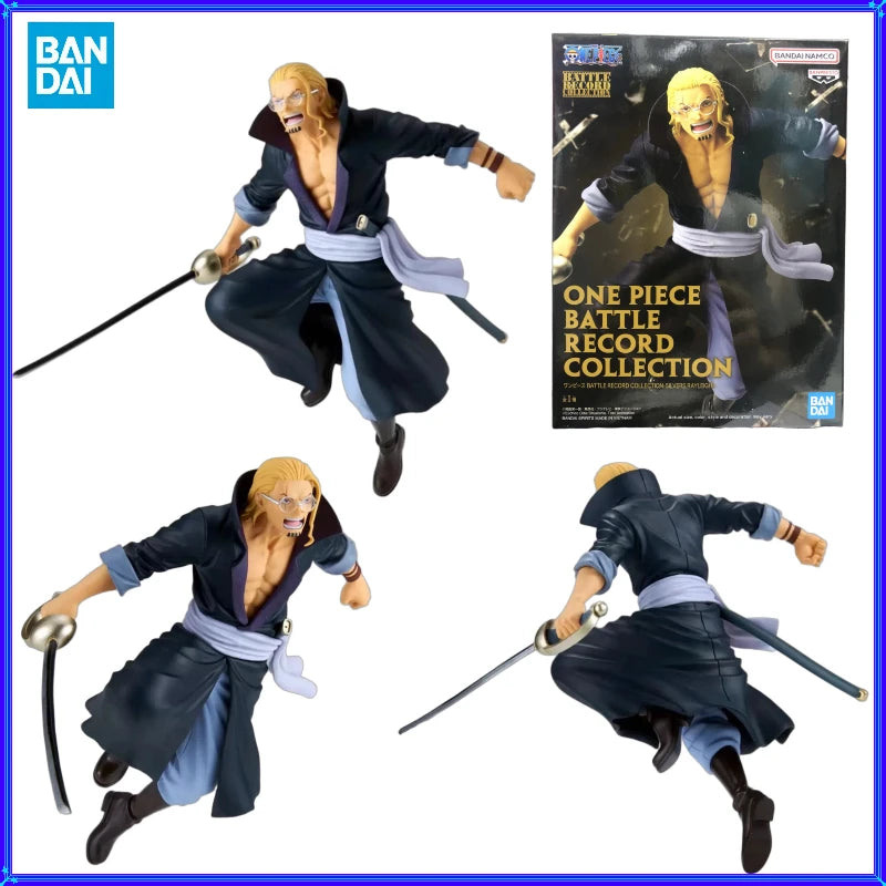 【IN STOCK】Original Banpresto Battle Record Collection One Piece Silvers Rayleigh 18cm Figure Collectible Model Toy Gift
