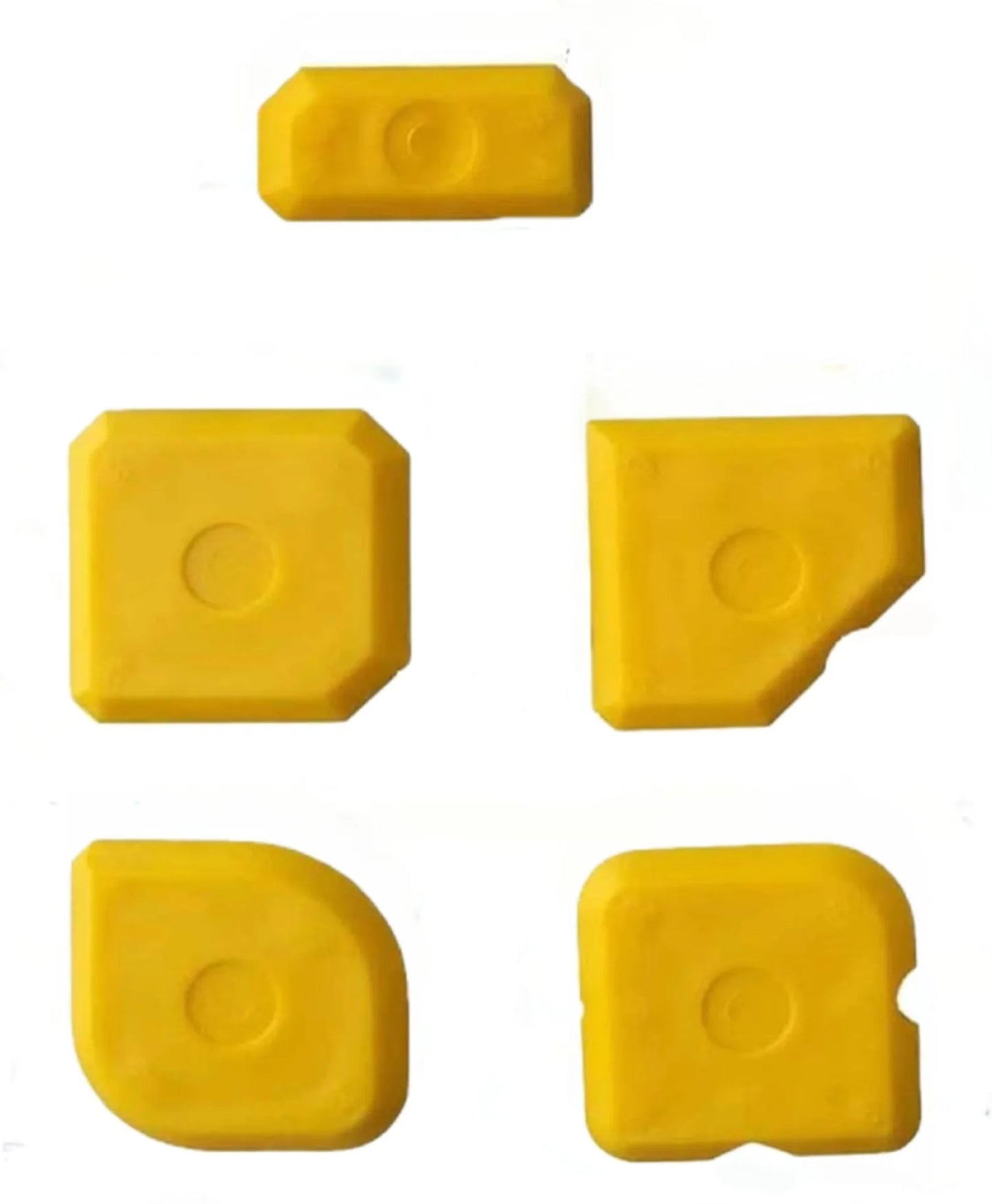 5pcs Caulking Tool Kit, Silicone Joint Sealant Spreader Spatula Scraper, Edge Repair Tools, Floor Tile Edges Cleaner
