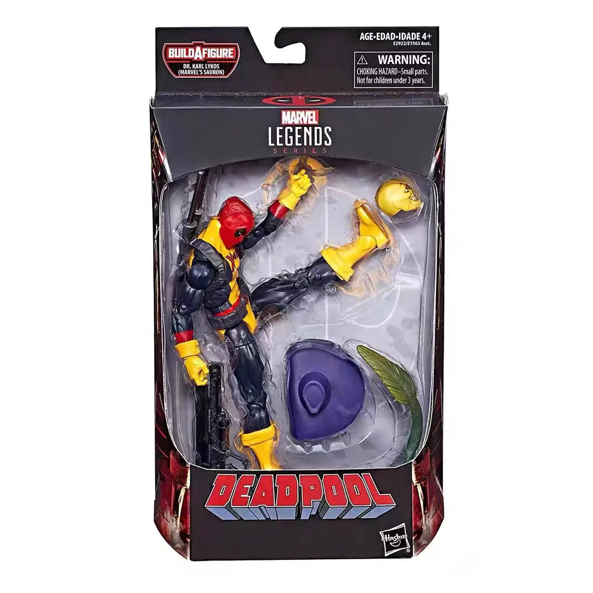 Original Hasbro Marvel Legends Series DEADPOOL/LADY DEADPOOL/SPIDER-MAN VILLAINS OF THE NIGHT Action Toy Figure