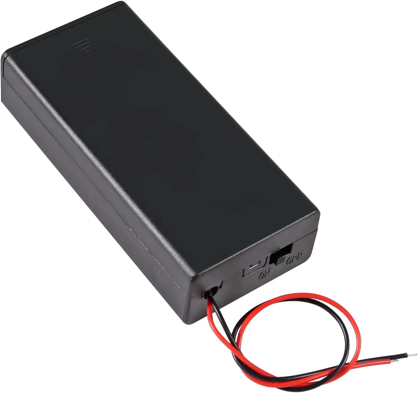 5pcs 18650 Battery Storage Case 2 Slots X 3.7V for 2x18650 Batteries Holder Box Container with ON/Off Switch 2 Slots with Switc