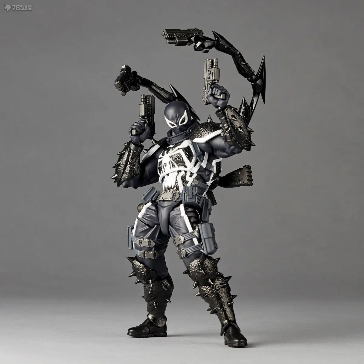 Ct White Venom Action Figure High-Quality Ko Multiple Accessories Venom Model