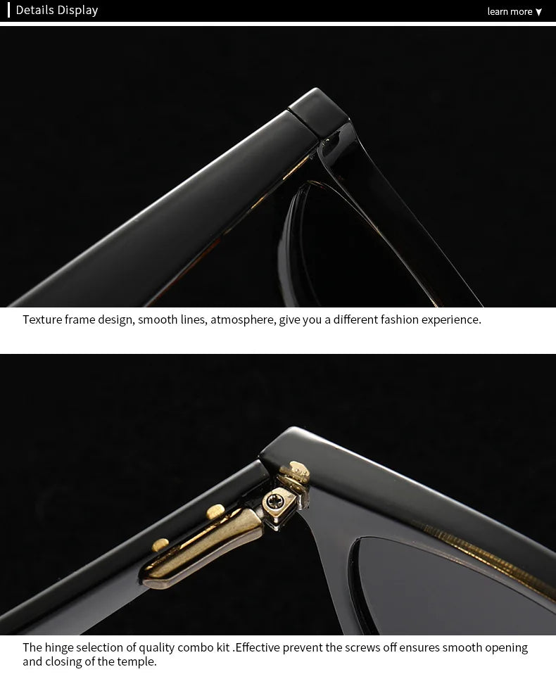 JNPCXI New Square Women Sunglasses Shades UV400 Fashion Clear Lens Frame Men Blue Sun Glasses
