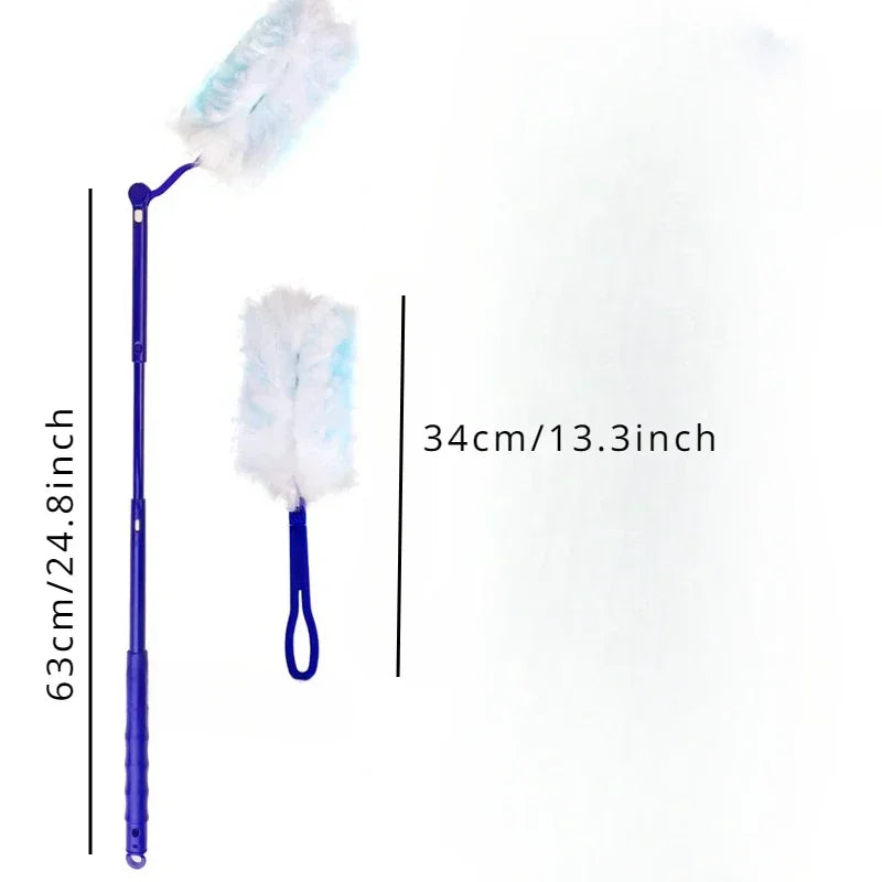 Disposable Dusters with Replace Heads Refills Bulk Duster Brush for Cleaning Home Office Blinds Car Surface Duster Cleaning Tool