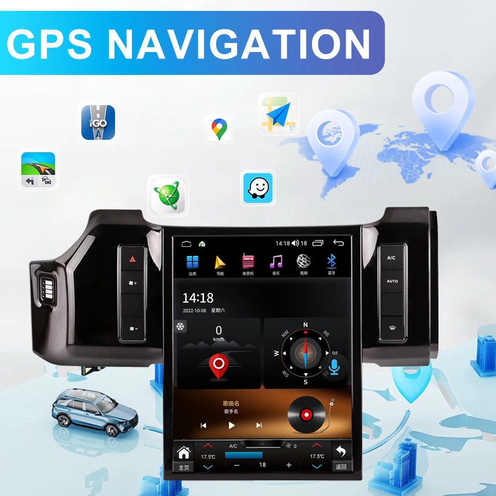 15”Carplay Android Car For Radio Range Rover Sport 2014-2017 Stereo Upgrade Touch Screen Android Auto GPS