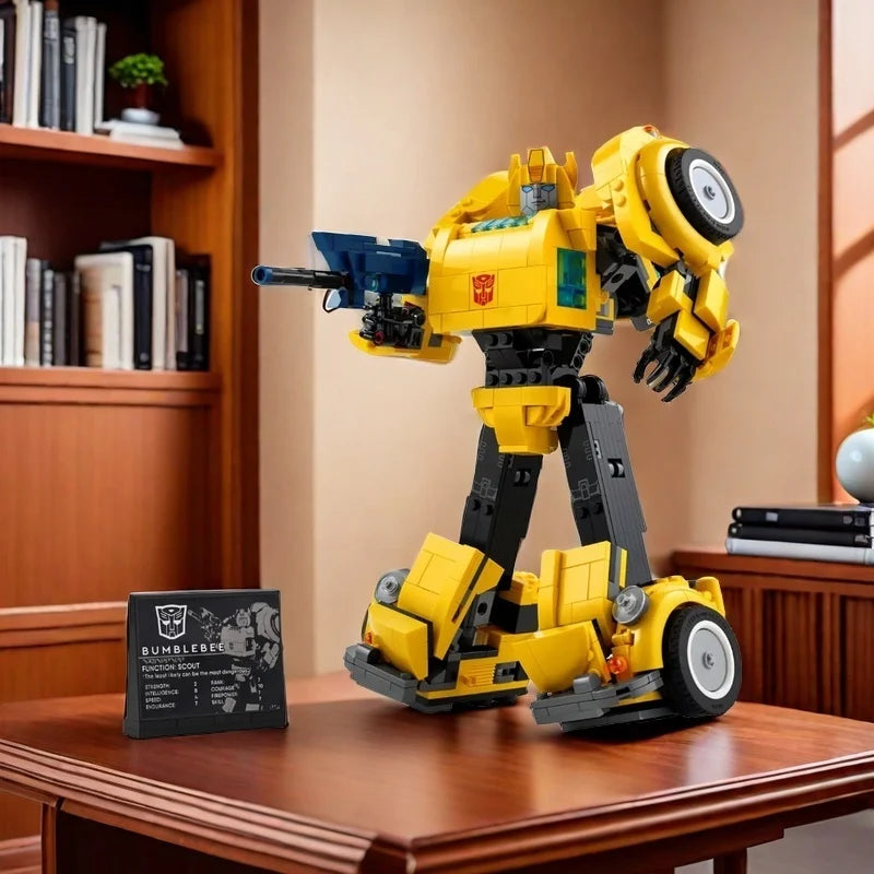 LEGO 10338Pcs Building Set Sci-Fi Enthusiasts Transformers, Convert Vehicle Mode