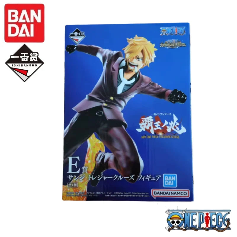 Special OfferIn Stock Original Bandai One Piece Ichiban Kuji TREASURE CRUISE Kaidou Yamato Luffy Roronoa Zoro Sanji Anime Figure