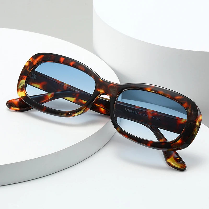 JNPCXI Fashion Small Frame Oval Sunglasses Classic Men's Vintage Sun Glasses Women Outdoor Leisure Eyewear UV400 Oculos De Sol